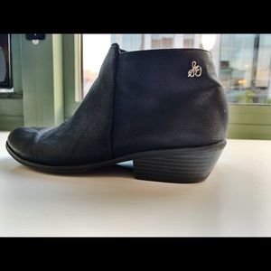 Sam Edelman ankle booties - black leather